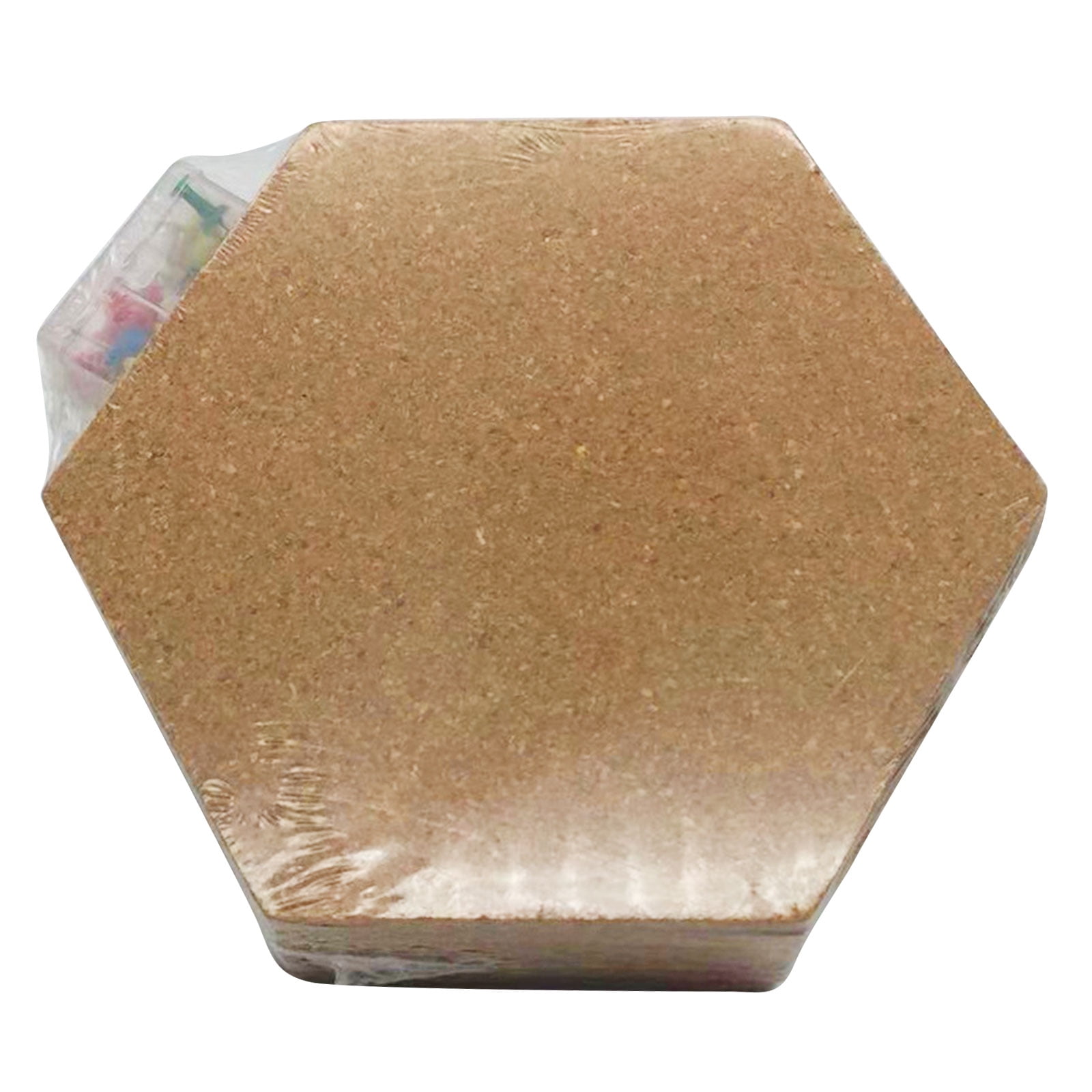 8pcs/set Cork Wood Board Self Adhesive DIY Office Bulletin Notice Message Boards