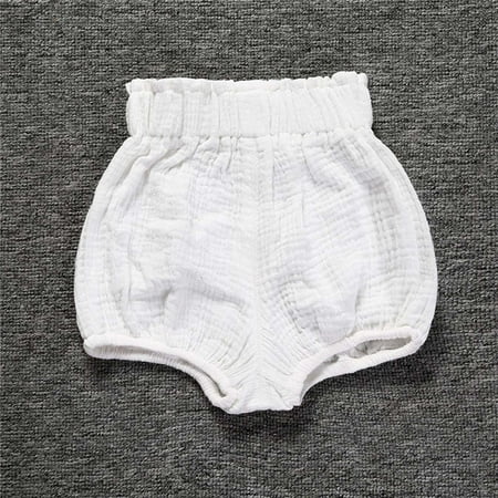 

QISIWOLE Newborn Toddler Baby Bag Fart Pants Solid Color Casual Briefs Big Butt Shorts Bread Pants kids clothes