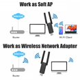 thumbnail image 1 of Tarjeta WiFi AC1300M USB 3.0 2.4+5.8G Tarjeta de red inalámbrica de doble banda para juegos de PC de escritorio, 1 of 7