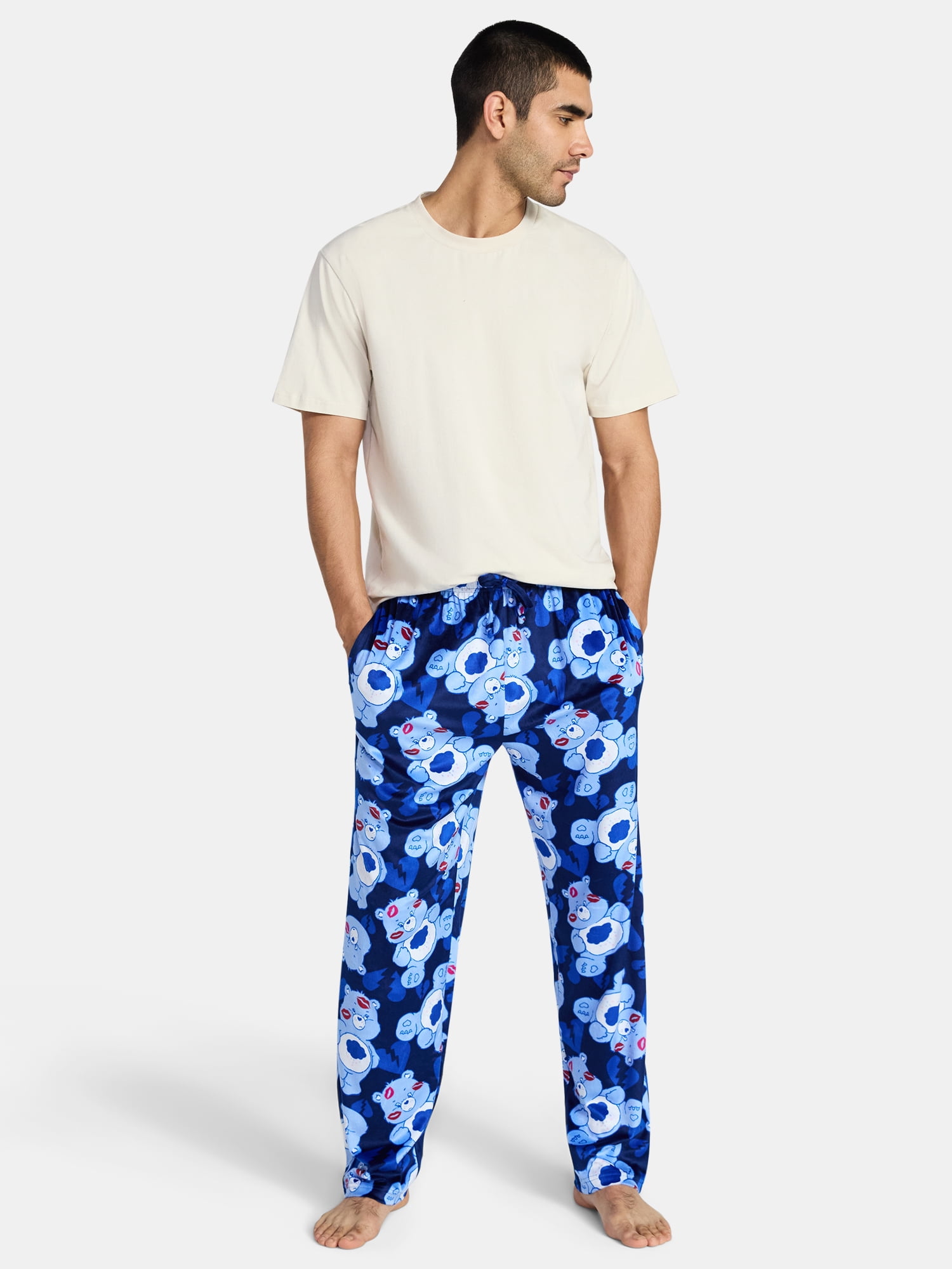 Care Bears Men's Valentine's Day Sleep Pants, Sizes S-2XL