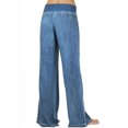 thumbnail image 3 of reeffull Jeans Amples Taille Mi-Haute pour Femmes, Élastique, Bleu, G, 3 of 6