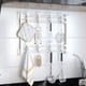 thumbnail image 4 of Pegatina colgante de doble uso, soporte de cocina envejecido, organizador de baño, armario de sala de estar, alta capacidad, resistente al agua, fácil de instalar, metal resistente, diseño, 4 of 9