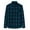Blue, variant on Boys and Mens Flannel Shirts Long Sleeve Button Down Plaid Shirts,Cotton Lapel Collar Lightweight Work Shirt Jacket