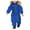 Blue, variant on Youmylove Snowsuit Children Boys Ski Suit Thermal Ski Overall Winter Warm Snow Overall Windproof Suit With Removable Hood Mud Suit Outdoor Softshell Suit Stylish Toddler Child Outwear