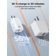 thumbnail image 2 of [Cargador] Bloque de cargador USB C Aioneus de carga rápida de 20 W [paquete de 3], 2 of 6