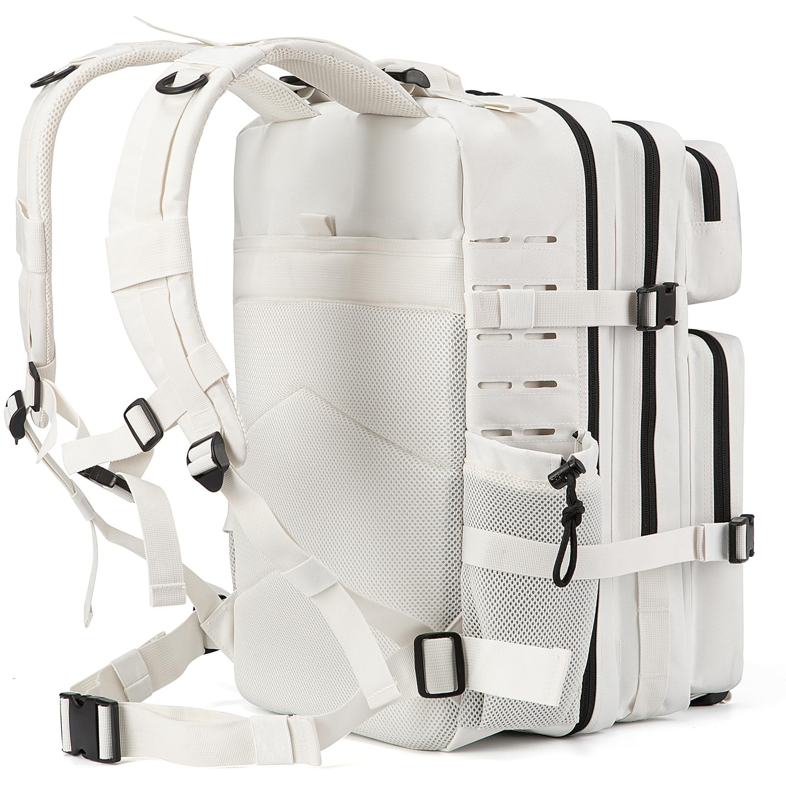 QT&QY 45L Outdoor Backpack for Men Crossfit Molle Hiking Daypack Travel Rucksack 3 Day Camping Pack