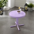 thumbnail image 2 of Afuera Living Table d'Appoint Rétro Contemporain pour l'Extérieur, Lavande, 2 of 7