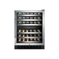 thumbnail image 2 of Summit Appliances  SWC530BLBIST Dual zone built-in wine cellar with digital thermostat and black cabinet - Black, 2 of 4