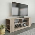 thumbnail image 2 of Space 55'' Modern TV Stand Console Table Entertainment Center for Up to 65'' TVs Cordoba (Biege) Finish, 2 of 6