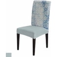 thumbnail image 6 of Chair Covers for Dining Room Set of 6,Christmas Bokeh White Snowflakes Stretch Seat Protector Removable Washable Chairs Slipcovers for Kitchen Banquet Wedding Hotel,Watercolor Gradient Red, 6 of 6