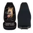 thumbnail image 4 of HUISEFOR Funny Horse Front Seat Covers Soft Comfortable Car Front Seat Covers 2 Pieces Breathable Non Slip Cars Accessories Easy to Installation Universal for Cars SUV, 4 of 7