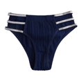 thumbnail image 3 of Gibobby Ropa interior termica Ropa interior de mujer Bragas de encaje sexy Estiramiento Hipster Calzoncillos Ropa interior Señora Ropa interior(Azul， M), 3 of 5