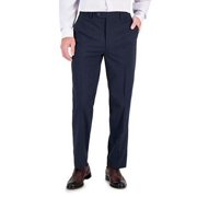 Nautica Men's Modern-Fit Bi-Stretch Fall Suit Jacket Blue Tick 46R B4HP $395