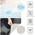 thumbnail image 6 of Dreamtimes Bathroom Rug Set 2 Pieces Cute Panda Soft and Absorbent Bathroom Floor Mat Non Slip Commode Contour Rug Plush Bath Mat Set, Machine Washable and Easier to Dry, 6 of 7
