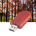 thumbnail image 1 of Disco U Nikou Unidad flash USB de madera de palisandro ovalada personalizada, 1 of 9