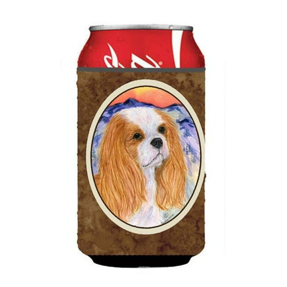 Caroline's Treasures SS8164CC Cavalier Spaniel Can or Bottle Hugger, Can Hugger, multicolor