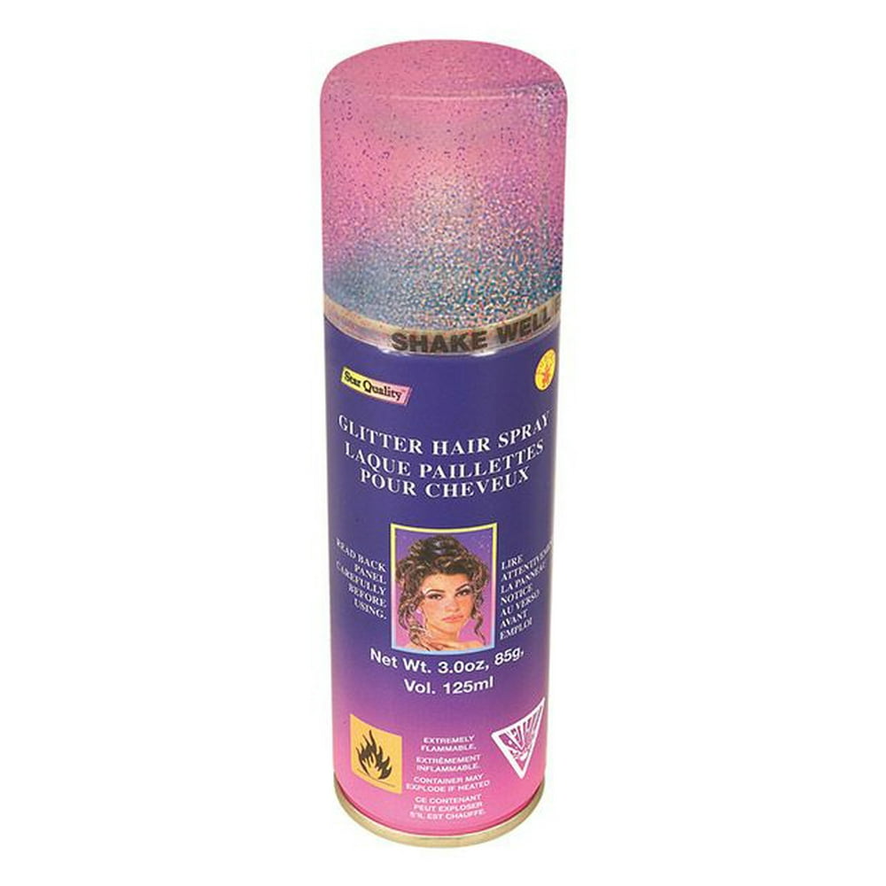 Multi Color Glitter Hairspray