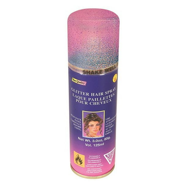 Multi Color Glitter Hairspray
