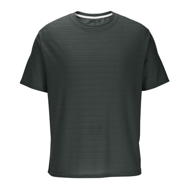 pstuiky camisetas de hombre, Camiseta informal de cuello redondo de color liso para hombre, camiseta de manga corta con cuello redondo camisetas de hombre xl