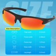 thumbnail image 3 of Gafas de Sol Duduma TR62 Montura Superligera Polarizadas UV400, 3 of 5