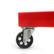 Stark USA Engine Hoist 2 Ton Folding Hydraulic Cherry Picker - Heavy-Duty - Red, 4400 lb
