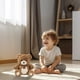 thumbnail image 4 of Oso de peluche clásico de 35 cm (13,8 pulgadas), adorable peluche de zoológico, ideal como regalo para niños y niñas en Navidad o cumpleaños. Un muñeco de peluche relajante para los más pequeños., 4 of 6