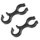 thumbnail image 4 of Accesorios duraderos para bastón de montañismo, hebilla de almacenamiento octogonal, bastón de senderismo, bastón para caminar, abrazadera de Clip en forma de 8, negro, 4 of 6