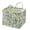 Beige-based multicolored wildflowers, variant on Fabric Basket Organizer Floral Quilted Foldable With Handles Neutral Design Complements Any Home Decor (2479)