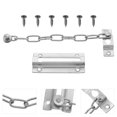 thumbnail image 1 of Raindrops 1Pcs Silver Door Chain Lock for Interior Doors and Front Doors Security, 1 of 8