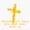 1pcs, variant on Christ Shows Real Love - Religious Art. Sticker