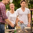 thumbnail image 6 of LABSERRON Rustproof Taco Display Racks 2Pcs 1Set Silver Color Stable Holding for Tacos and, 6 of 8