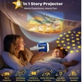 thumbnail image 5 of KOKODI Story Dream Machine Interactive Story Projector with Reusable Cards & Lights, Learning Gift for 3-5 Year Olds, 5 of 9