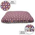 thumbnail image 3 of Geometric Pet Bed, Octagonal Stars Formed by Zigzag Lines and Triangles, Chew Resistant Pad for Dogs and Cats Cushion with Removable Cover, 24" x 39", Blue Violet Blue Violet, by Ambesonne, 3 of 4