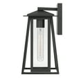thumbnail image 2 of Worldwide Lighting E10004-001 13 in. Tahoe 1-Light Outdoor Wall Sconce Lamp, Matte Black, 2 of 6