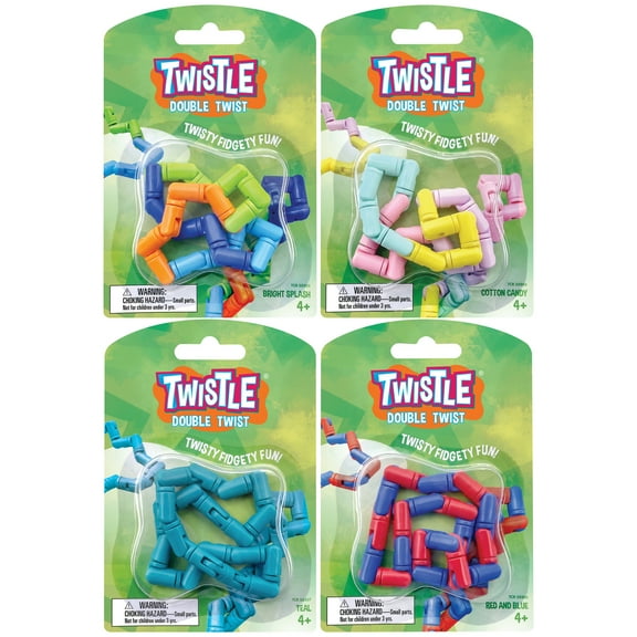 Teacher Created Resources Twistle Double Twist, Assorted, Set of 4