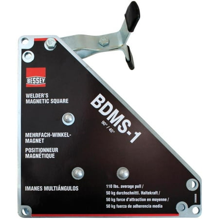 8" Wide x 1-5/8" Deep x 8" High Magnetic Welding & Fabrication Square
