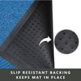 thumbnail image 4 of Envelor Tapis de Sol Commercial Tapis d'Entrée Grand Tapis de Porte Intérieur Tapis d'Entrée Profil Bas Tapis Robuste Tapis d'Entrée Extérieur Tapis Commercial Rayures 48 X 72 Pouces Bleu, 4 of 4