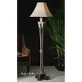 thumbnail image 2 of Uttermost Slate Tuscan Crackled Metal Floor Lamp, 2 of 2