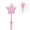 Pink, variant on 3D Printed Tap to Pay Wand, Star Shaped Retractable Credit Card Holder for Contactless Payment