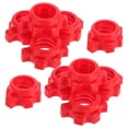 thumbnail image 1 of Raindrops 10 Pcs Colliers de Verrouillage Rouges pour Haltères Pinces pour Barre Serrage Rapide et Libération, 1 of 8