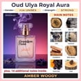 thumbnail image 2 of Seamless Hold Oud Ulya Royal Aura Leather Oud Smoky Vanilla Perfume for Women and Men Parfum | Inspired Luxury Fragrance | Long-Lasting Scent - 1 oz (30 ml), 2 of 6