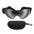 thumbnail image 1 of Gafas para Perros Viento Arena Protección UV Protección para Los Ojos Gafas de Sol Ajustables para Perros Gatos Gris, 1 of 5