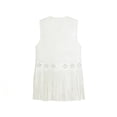 thumbnail image 7 of EYNMVR Tassel Vest Suede Cowgirl Long Fringe Waistcoat Sleeveless Cardigan Jacket Western Cowboy Outfit Hippie Vest Coat, 7 of 7