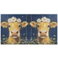 thumbnail image 2 of Iauyy PVC Round Ring Binders, 200 Page Capacity, 2 Pack，Cute Yellow Cow, 2 of 8