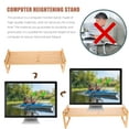 thumbnail image 2 of Miangastore Monitor Stand Riser Monitor Supporting Stand Desk Laptop Desk Shelf for Office, 2 of 8