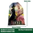 thumbnail image 3 of Wicked Bolsa de regalo con cierre de cinta navideño para decoración de Navidad, 20 cm × 31 cm., 3 of 6