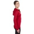 thumbnail image 2 of All Sport Women's Long Sleeve Half-Zip Hooded Pullover, 2 of 3