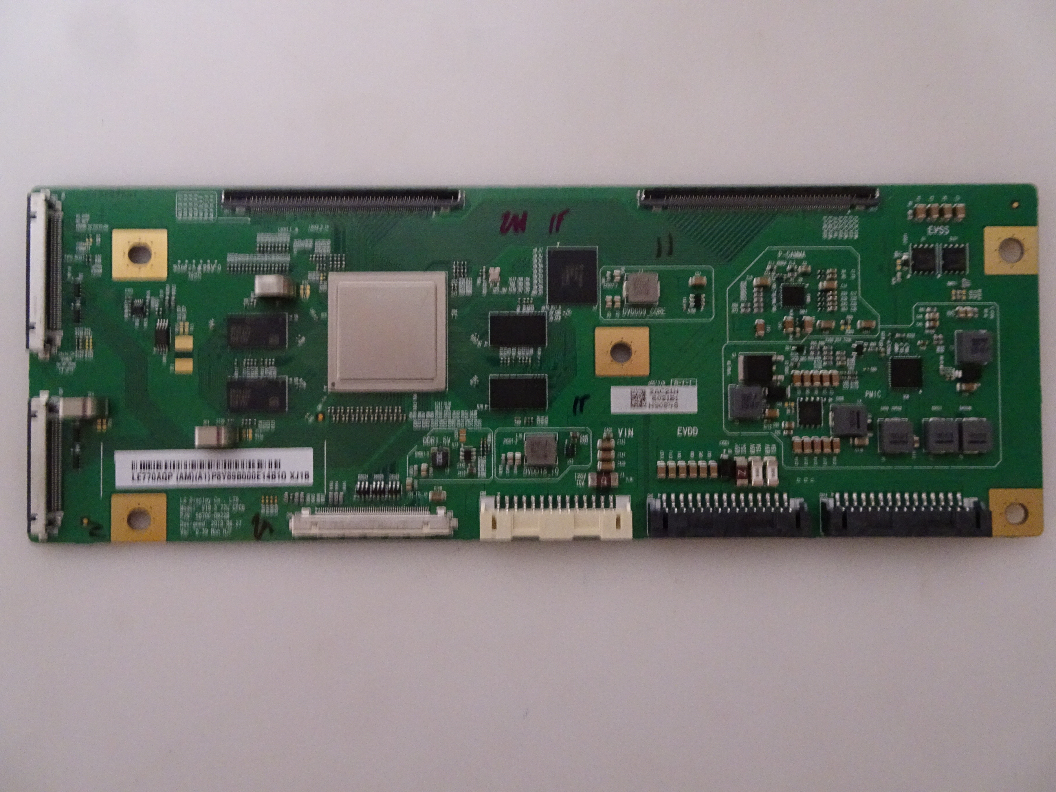 Sony XBR77A9G TCon Board 6871L6021B