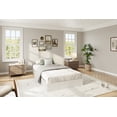 thumbnail image 2 of Full Size Wood Platform Bed Frame, Wooden Bed Frame Without Headboard,Minimalist Sturdy Wood Full Platform Bed Frame, Wood Slat Support, No Box Spring Needed, Easy Assembly, 2 of 7
