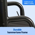 thumbnail image 6 of Medline Comfortable Folding Wheelchair with Swing-Back Desk-Length Arms and Swing-Away Footrests, 20" W x 16"D Seat, 6 of 6